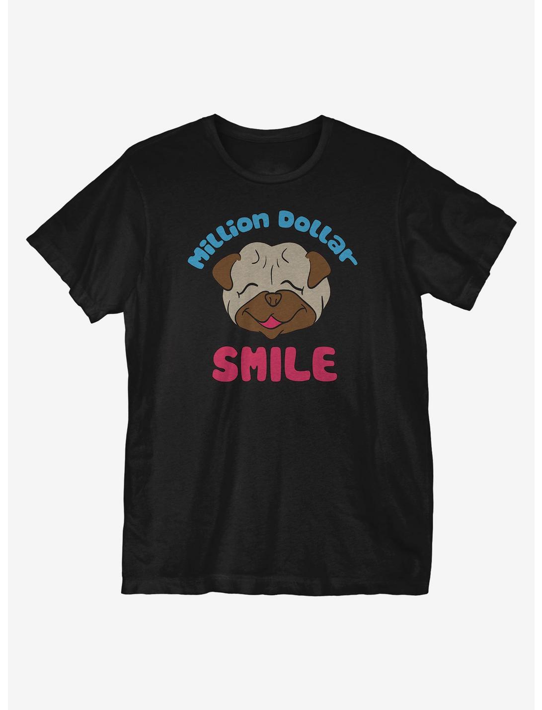 Million Dollar Smile T-Shirt, BLACK, hi-res