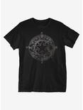 Zodiac Compass T-Shirt, BLACK, hi-res