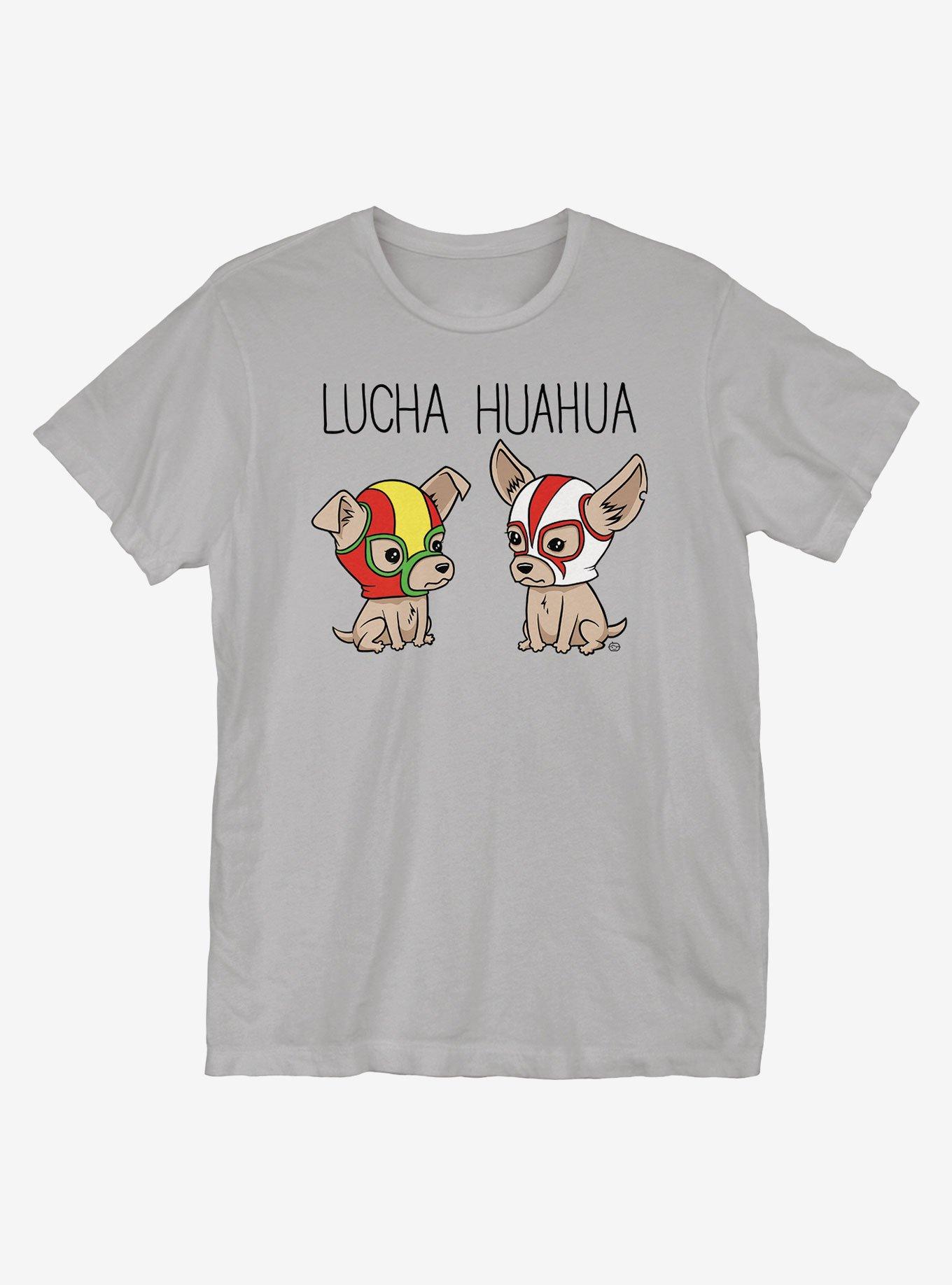 Lucha Huahua T-Shirt, STORM GREY, hi-res