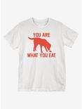 You Are What You Eat T-Shirt, WHITE, hi-res
