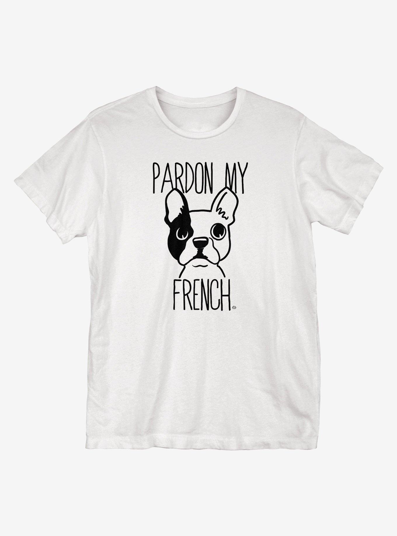 Pardon My French T Shirt WHITE Hot Topic