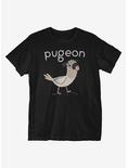 Pugeon T-Shirt, BLACK, hi-res