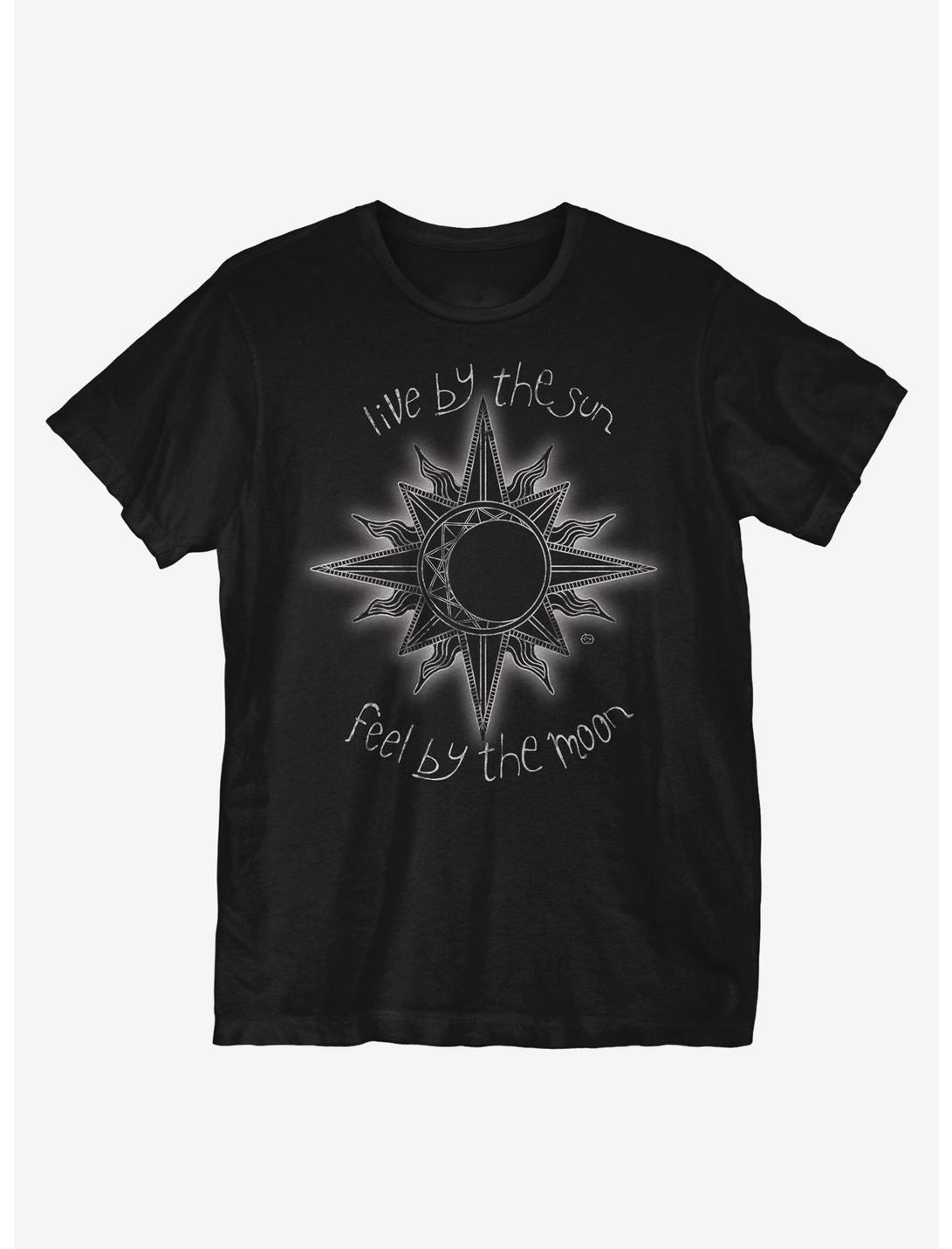 Moon Sun T-Shirt, BLACK, hi-res