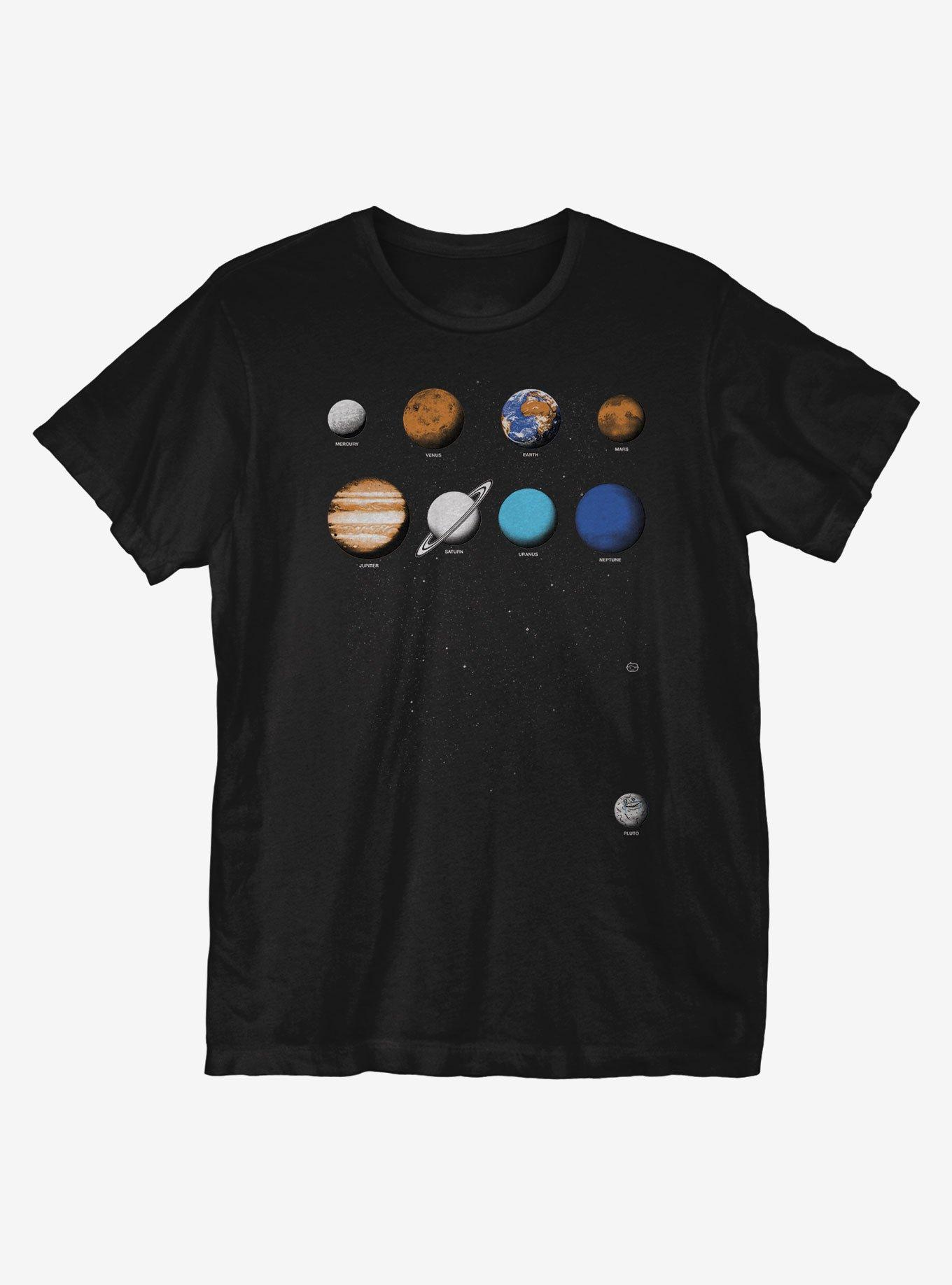 Pluto Forever Alone T-Shirt, BLACK, hi-res