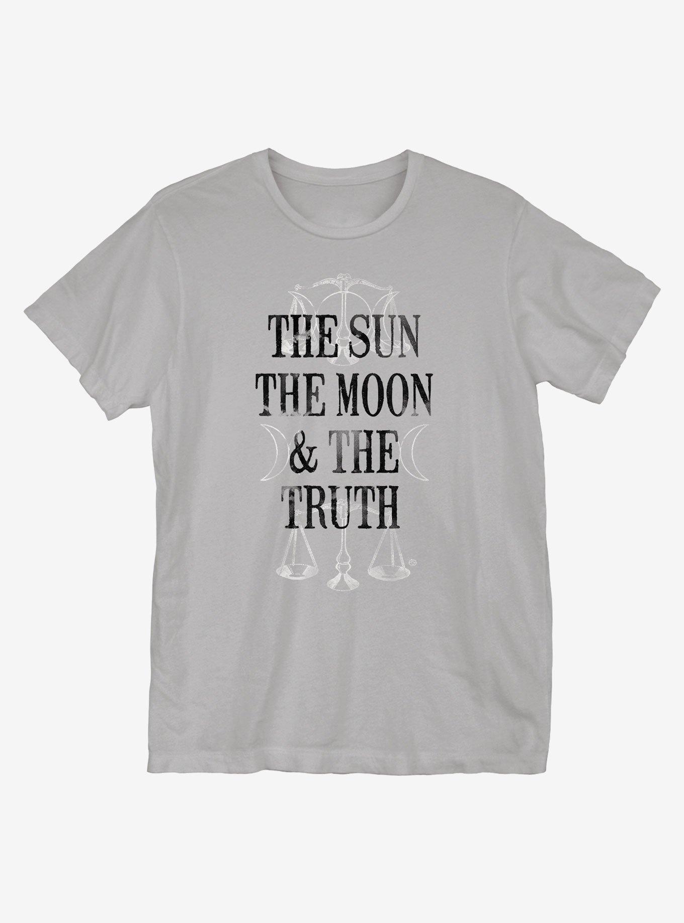 Sun Moon Truth T-Shirt - GREY | Hot Topic