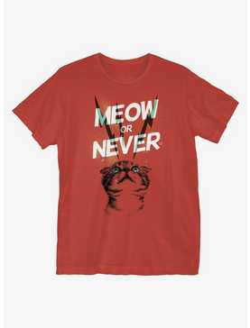 Meow Or Never T-Shirt, , hi-res
