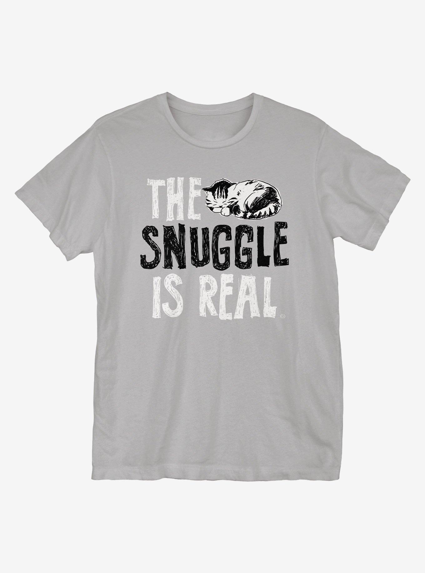 The Snuggle is Real T-Shirt, STORM GREY, hi-res