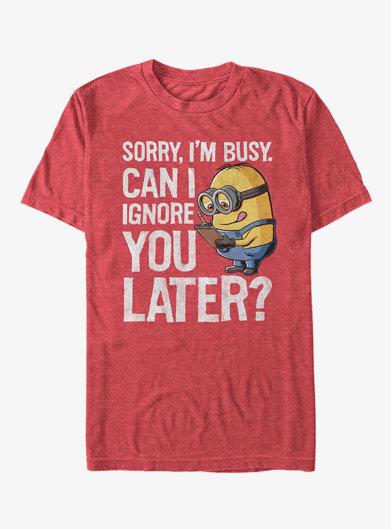 Minion Ignore You Later T-Shirt, , hi-res