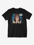 Girl Pop Art T-Shirt, BLACK, hi-res