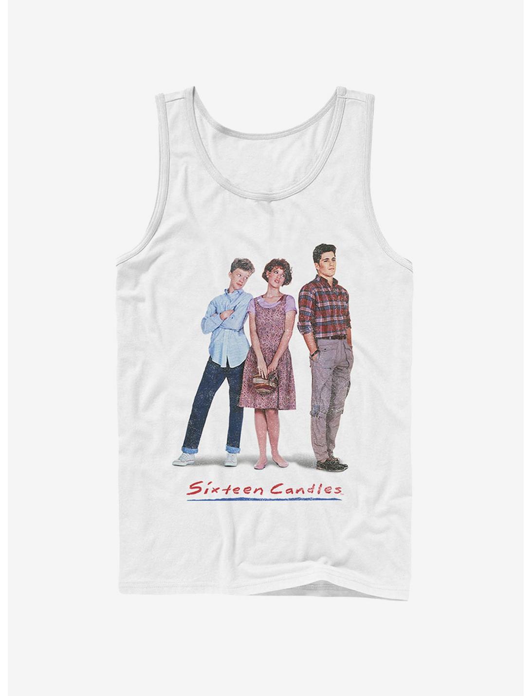 Sixteen Candles Classic Movie Poster Tank Top, WHITE, hi-res