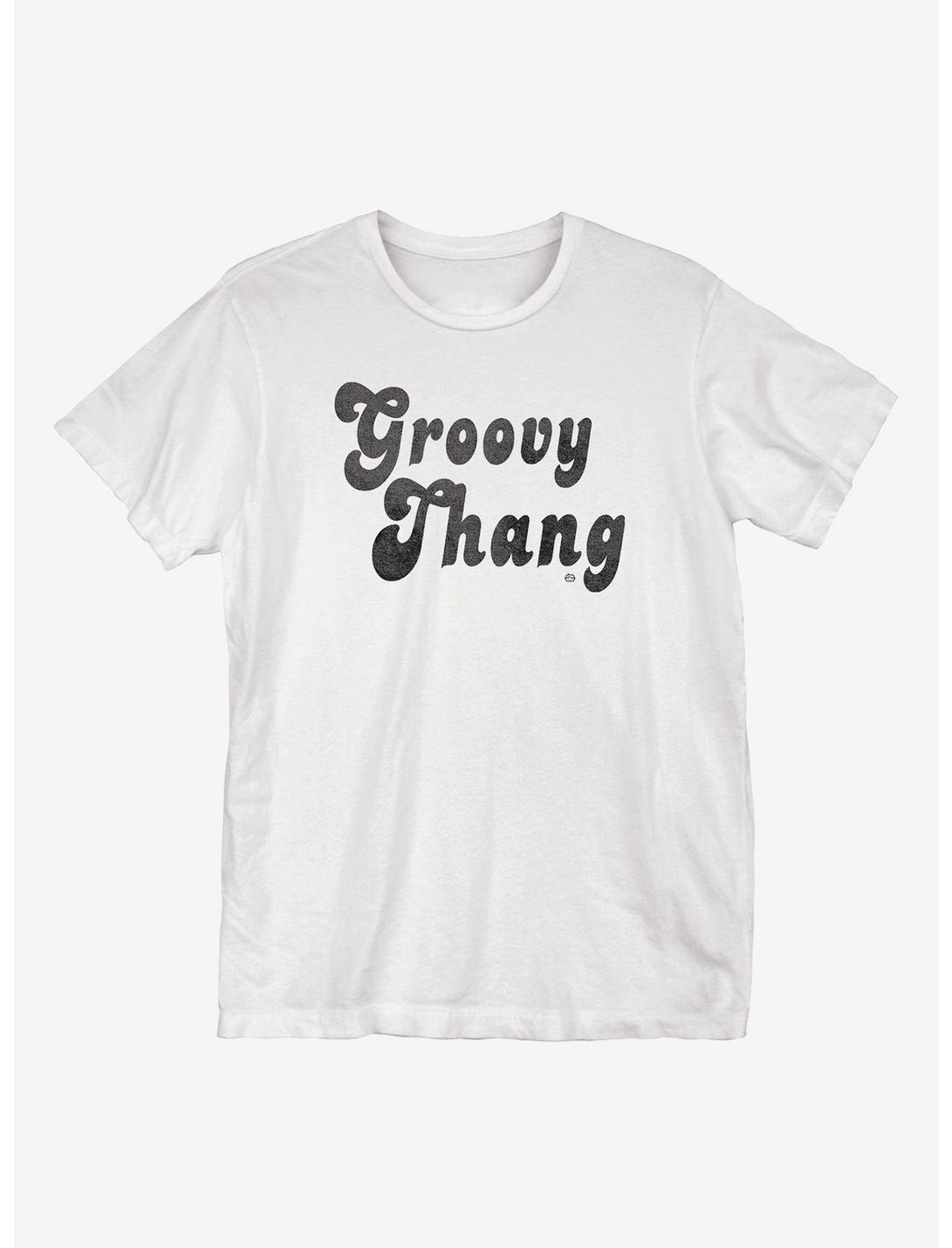 Groovy Thang T-Shirt, WHITE, hi-res
