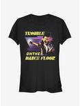 Minion Balthazar Trouble Dance Floor Girls T-Shirt, BLACK, hi-res