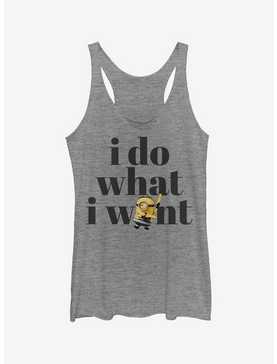 Minion Do What I Want Girls Tank Top, , hi-res