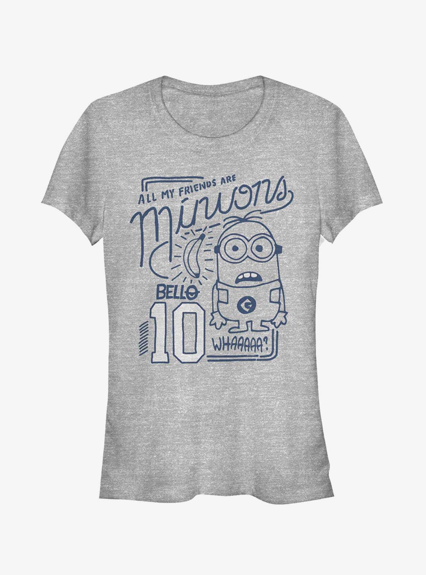 Minion My Friends Are Minion Girls T-Shirt, , hi-res