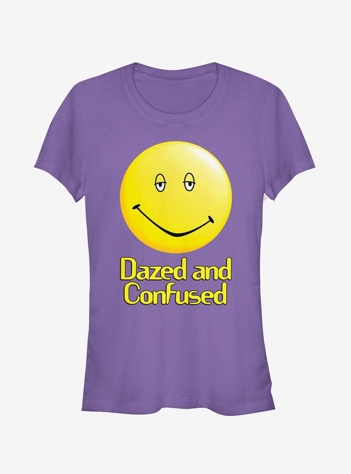 Dazed and Confused Big Smile Logo Girls T-Shirt, PURPLE, hi-res