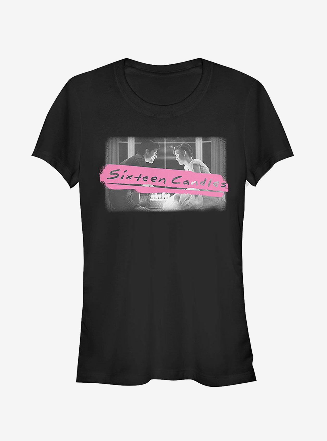 Sixteen Candles Make a Wish Girls T-Shirt, BLACK, hi-res