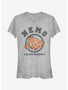 Disney Pixar Finding Dory Nemo Roll with Current Girls T-Shirt, ATH HTR, hi-res