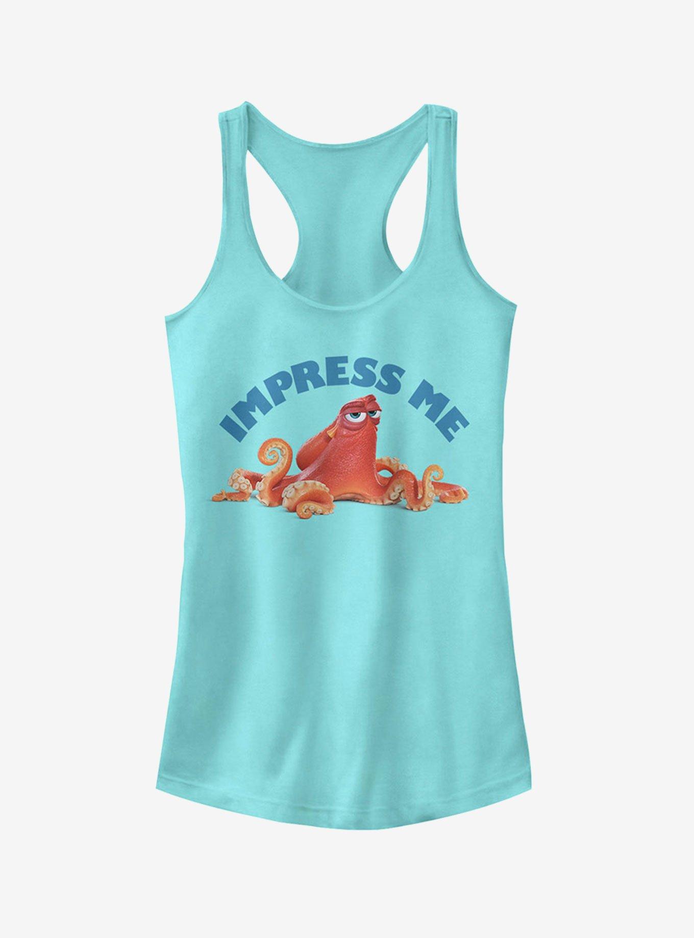 Disney Pixar Finding Dory Hank Impress Me Girls Tank Top