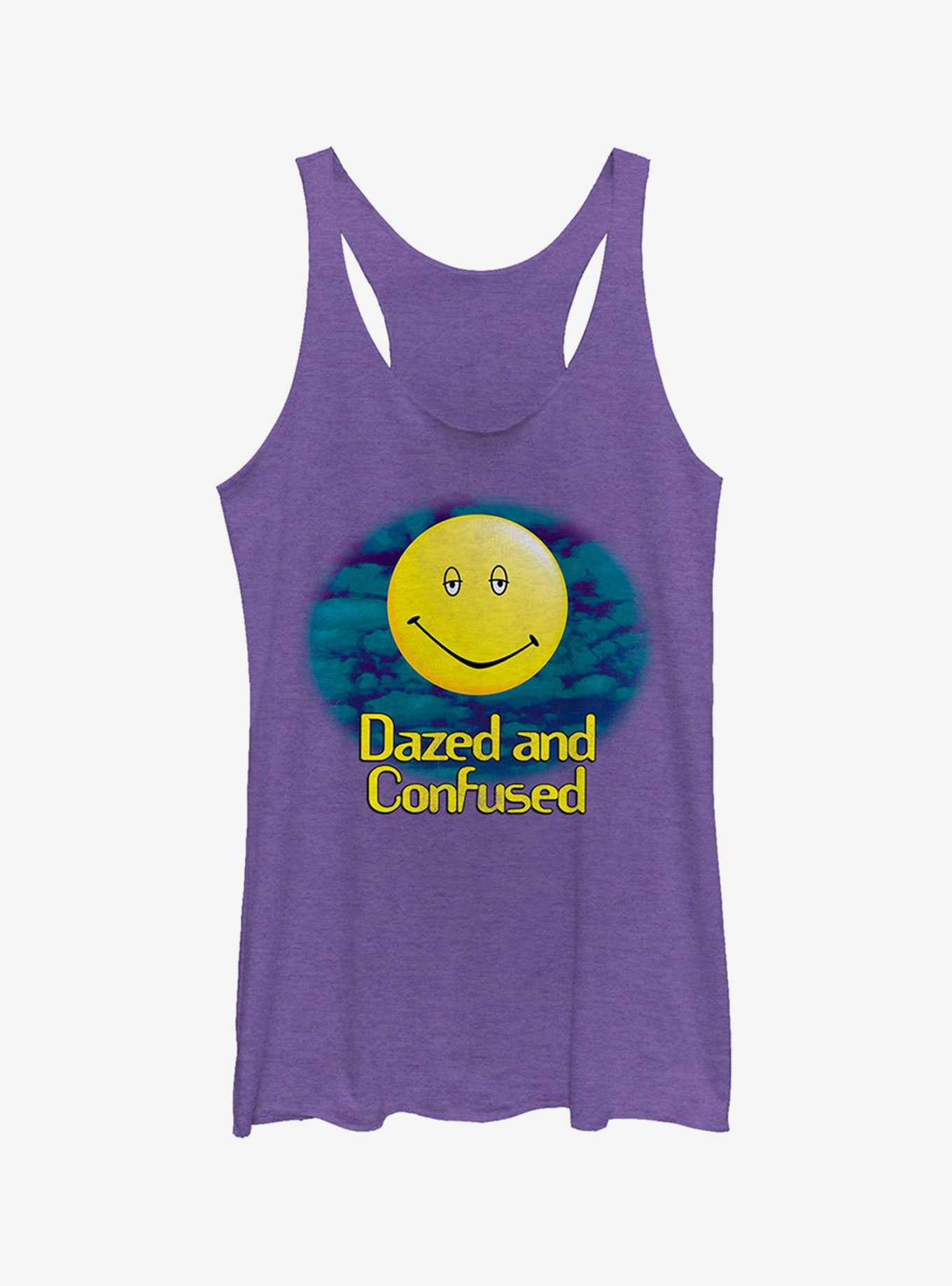 Dazed and Confused Cloudy Big Smile Logo Girls Tank Top, , hi-res