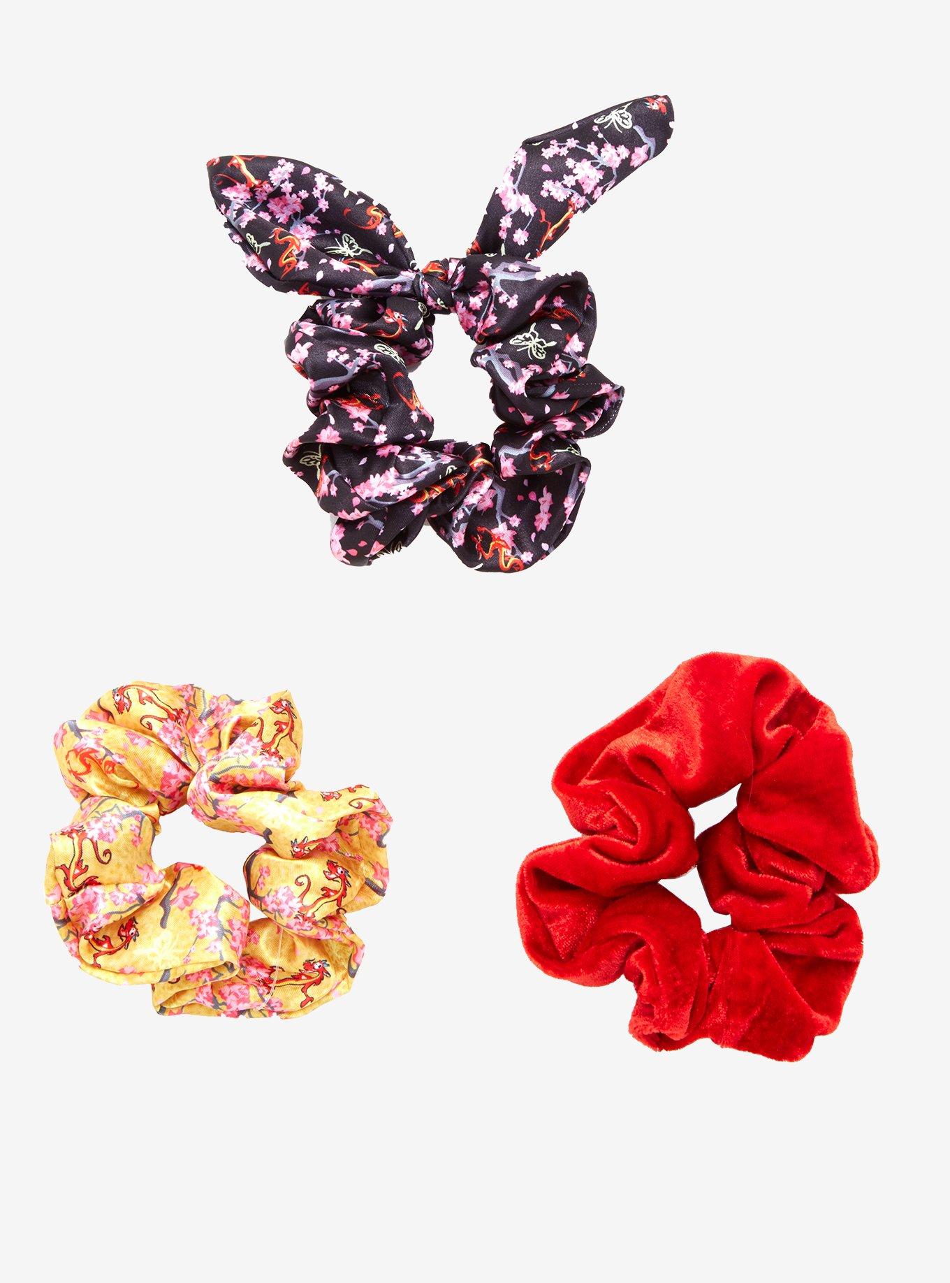 Disney Mulan Mushu Scrunchy Set - BoxLunch Exclusive, , hi-res