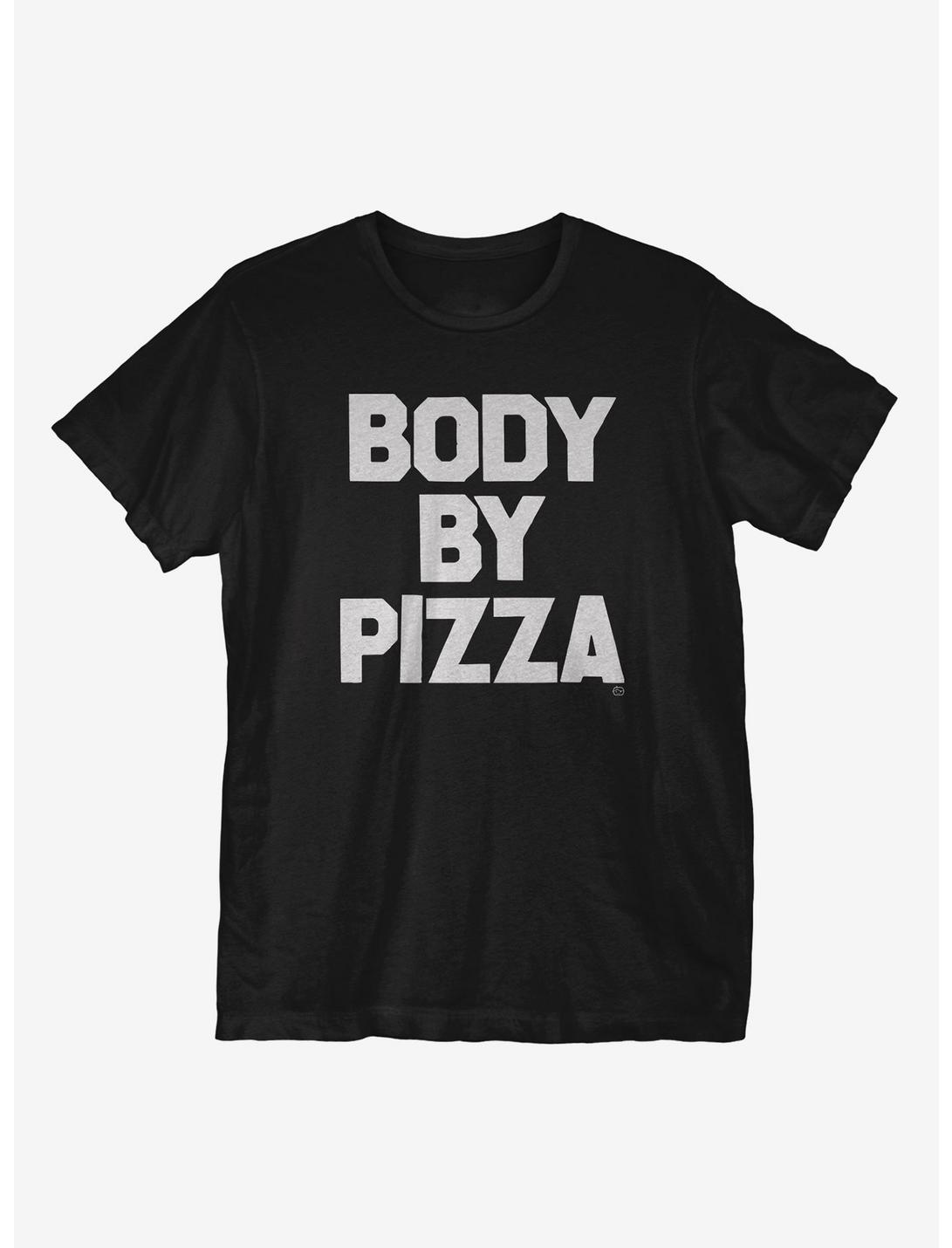 Body By Pizza T-Shirt, BLACK, hi-res