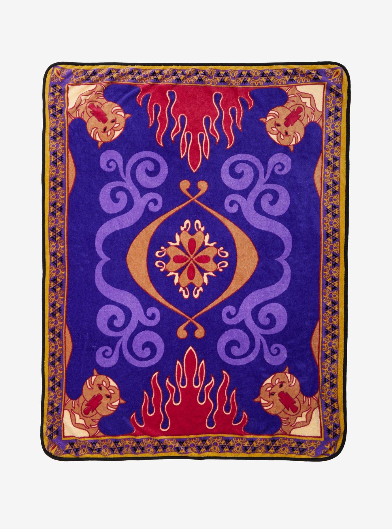 Disney Aladdin Magic Carpet Throw Blanket | Hot Topic
