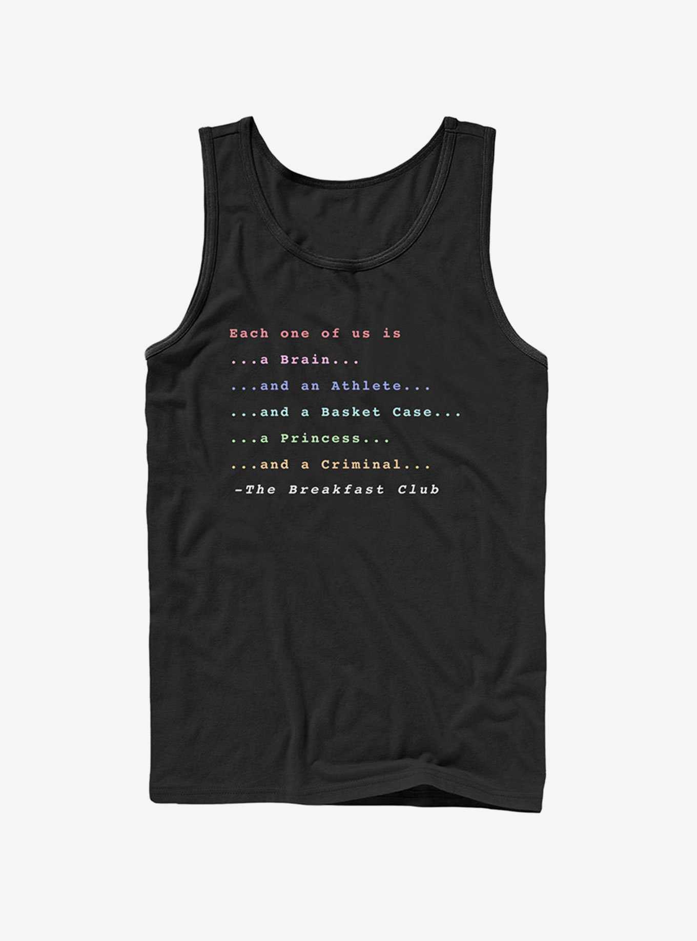 The Breakfast Club Each One Of Us Stereotype Tank Top, , hi-res