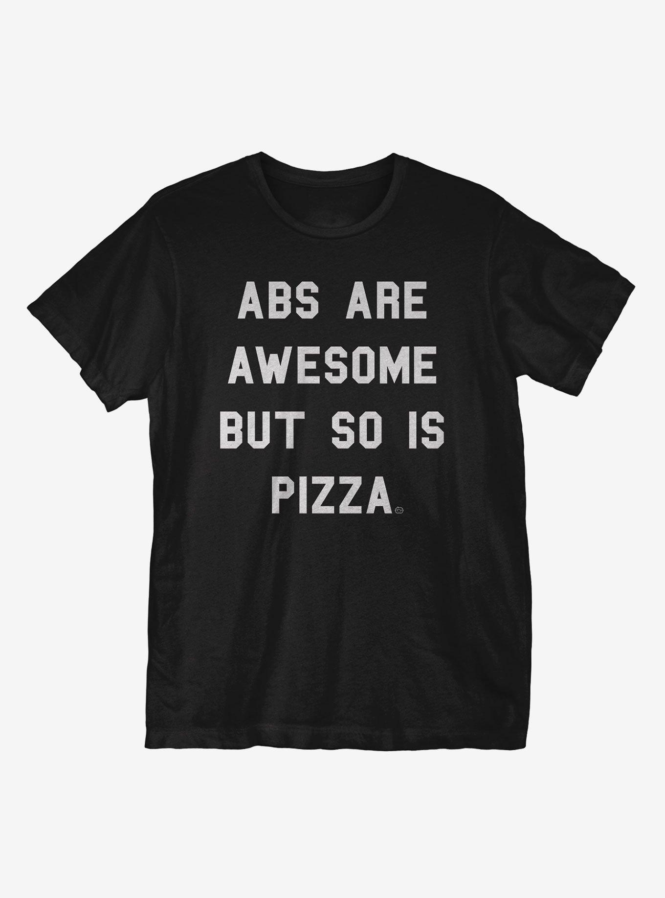 Abs Are Awesome T-Shirt, BLACK, hi-res