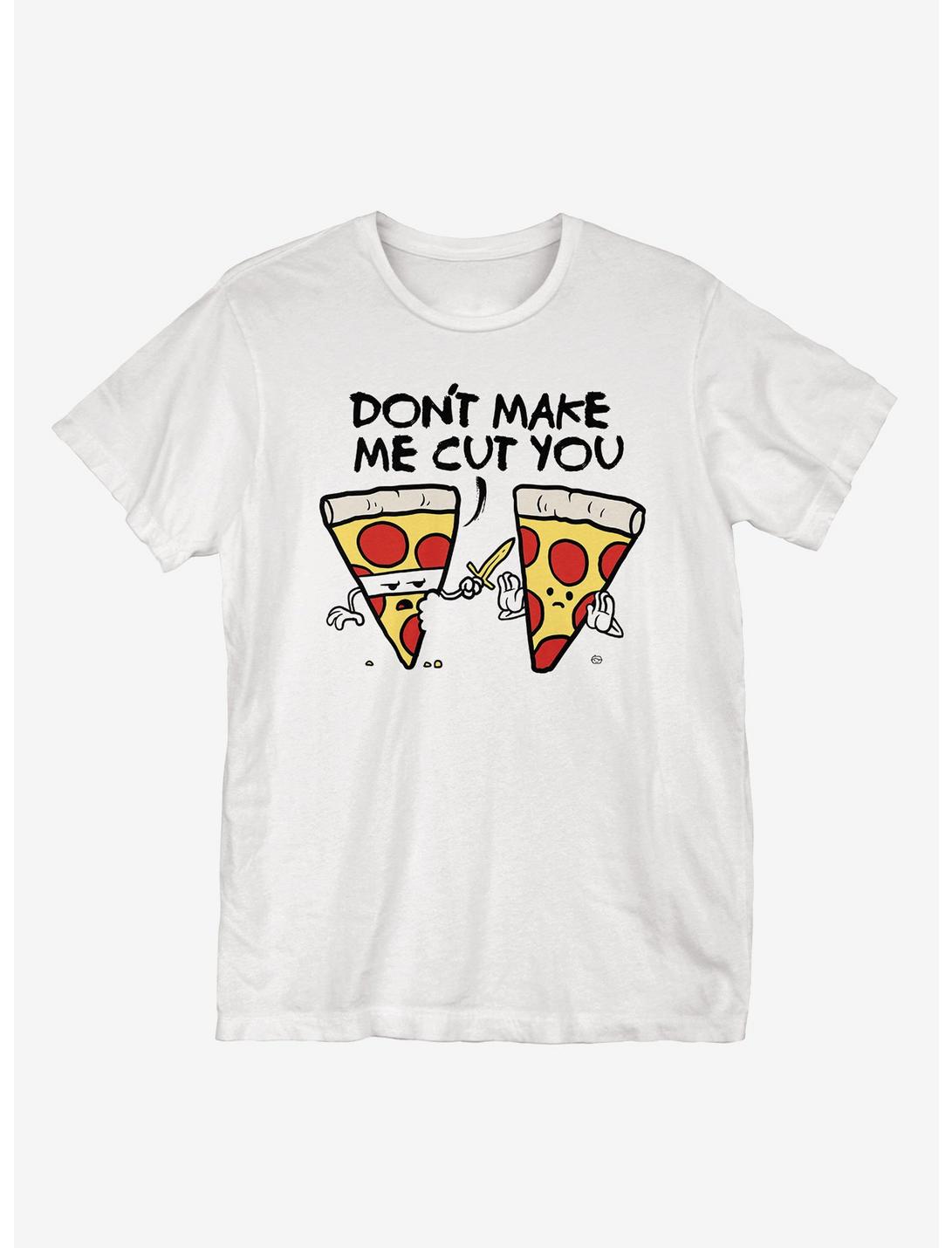 Don't Make Me Cut You T-Shirt, WHITE, hi-res