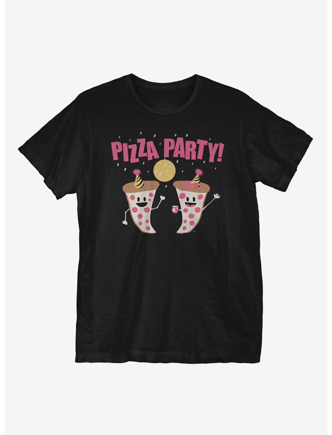 Pizza Party T-Shirt, BLACK, hi-res