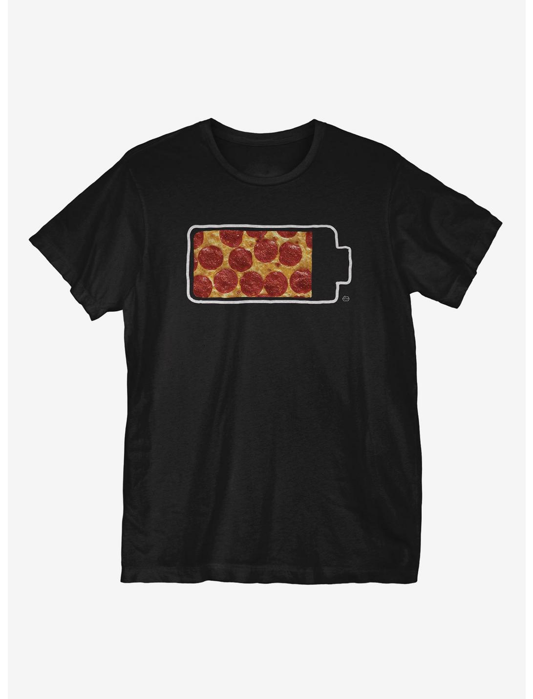 Pizza Power T-Shirt , BLACK, hi-res