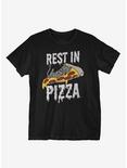 Rest In Pizza T-Shirt, BLACK, hi-res