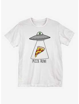 Alien With Pizza T-Shirt, , hi-res