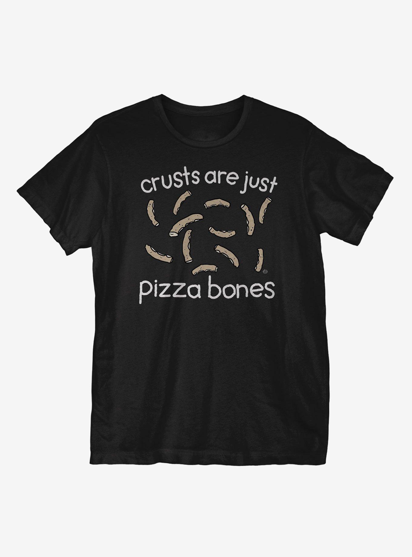 Pizza Bones T-Shirt, BLACK, hi-res