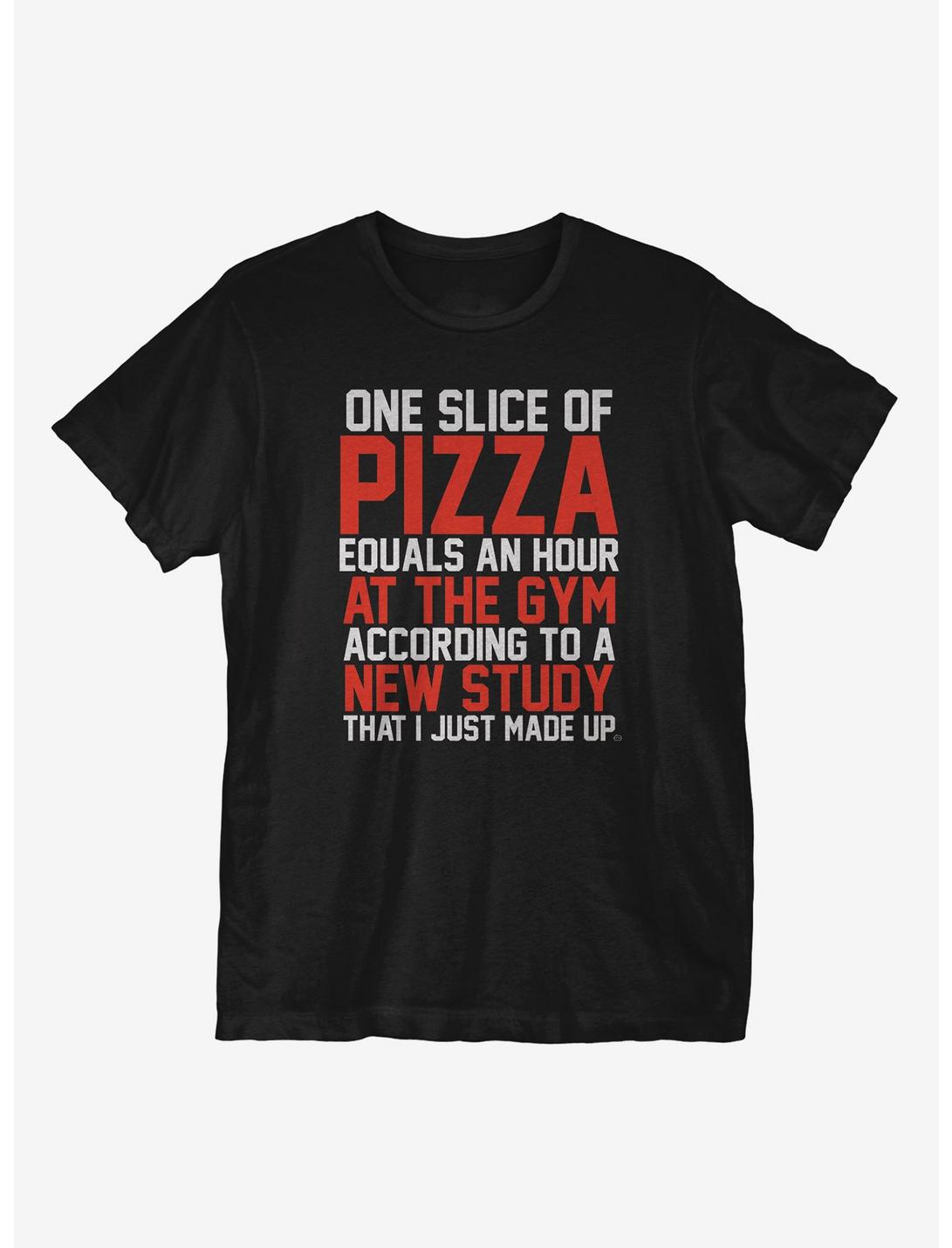 Slice of Pizza T-Shirt, BLACK, hi-res