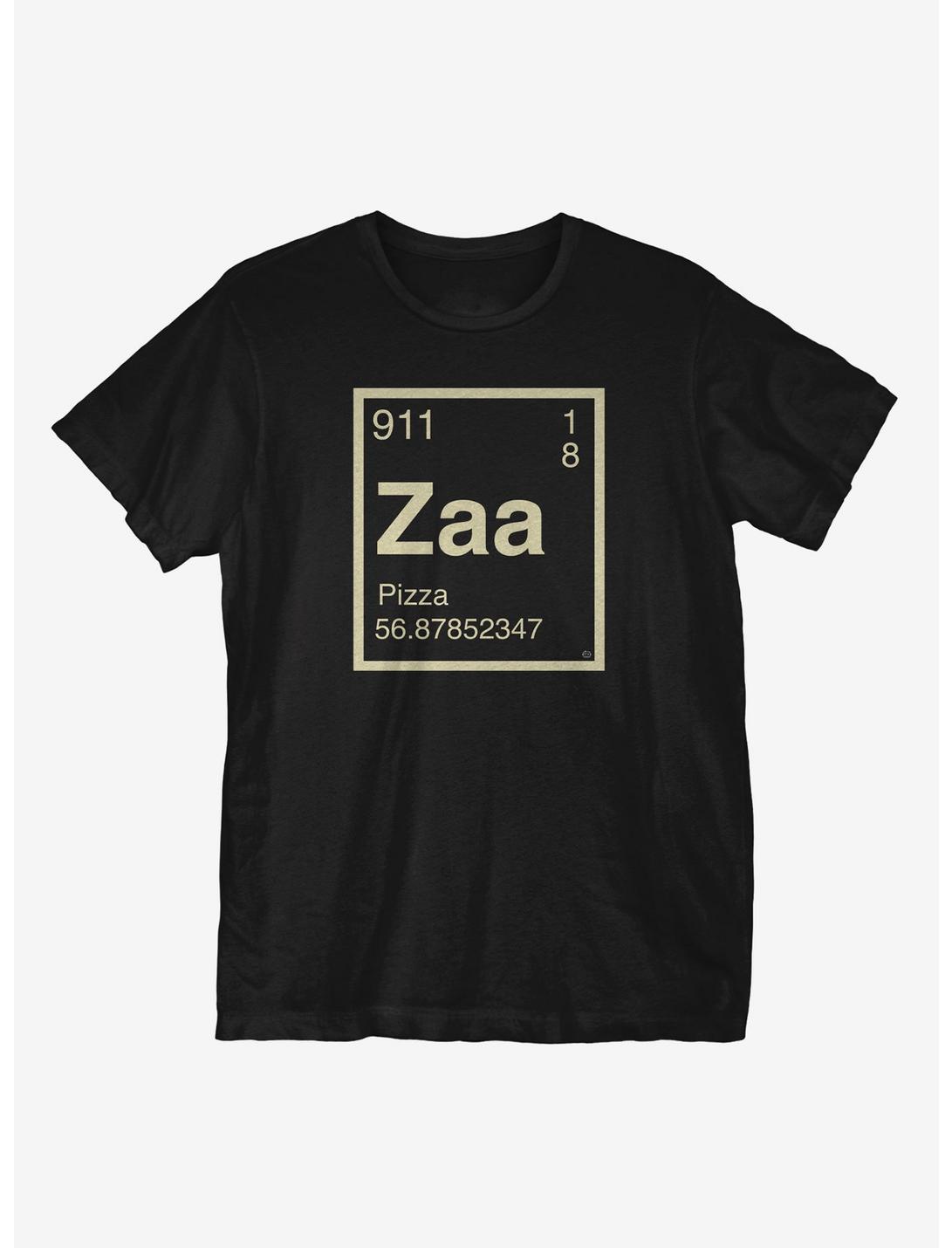 Pizza Element T-Shirt , BLACK, hi-res