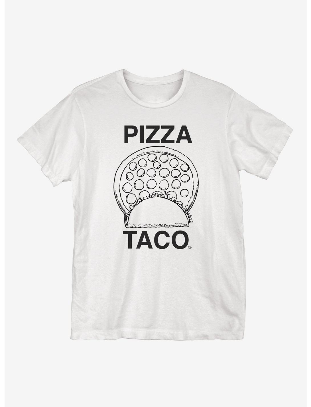 Taco Pizza T-Shirt, WHITE, hi-res