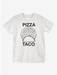 Taco Pizza T-Shirt, WHITE, hi-res