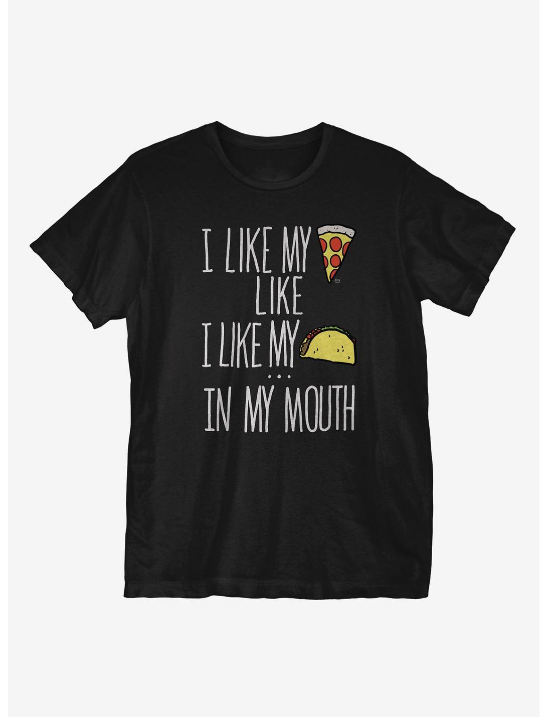 In My Mouth T-Shirt, BLACK, hi-res
