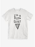 Pizza Shirt T-Shirt, WHITE, hi-res