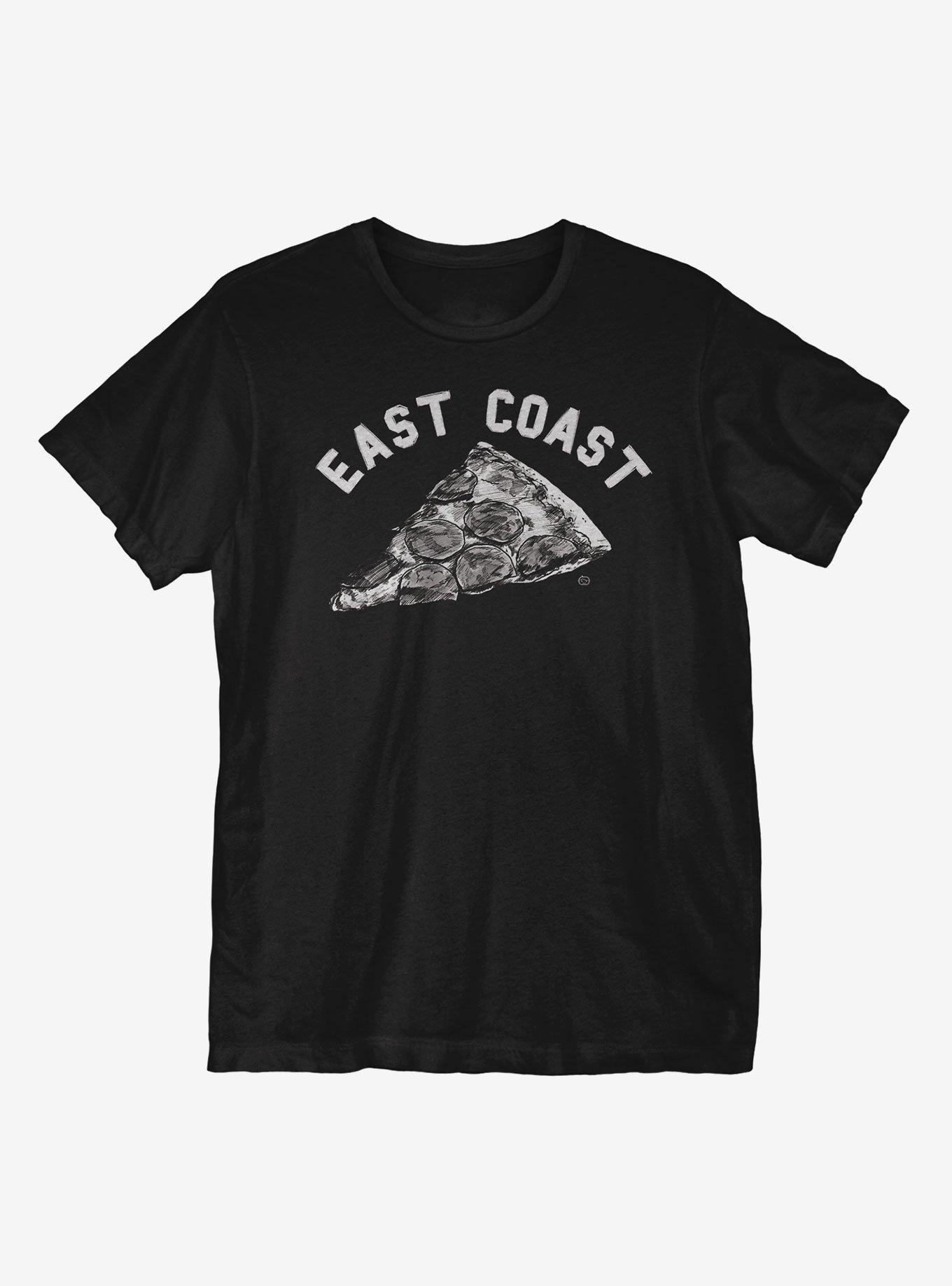 East Coast Pizza T-Shirt, BLACK, hi-res
