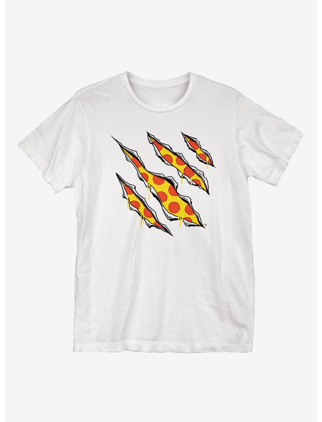 Pizza Slice T-Shirt, WHITE, hi-res