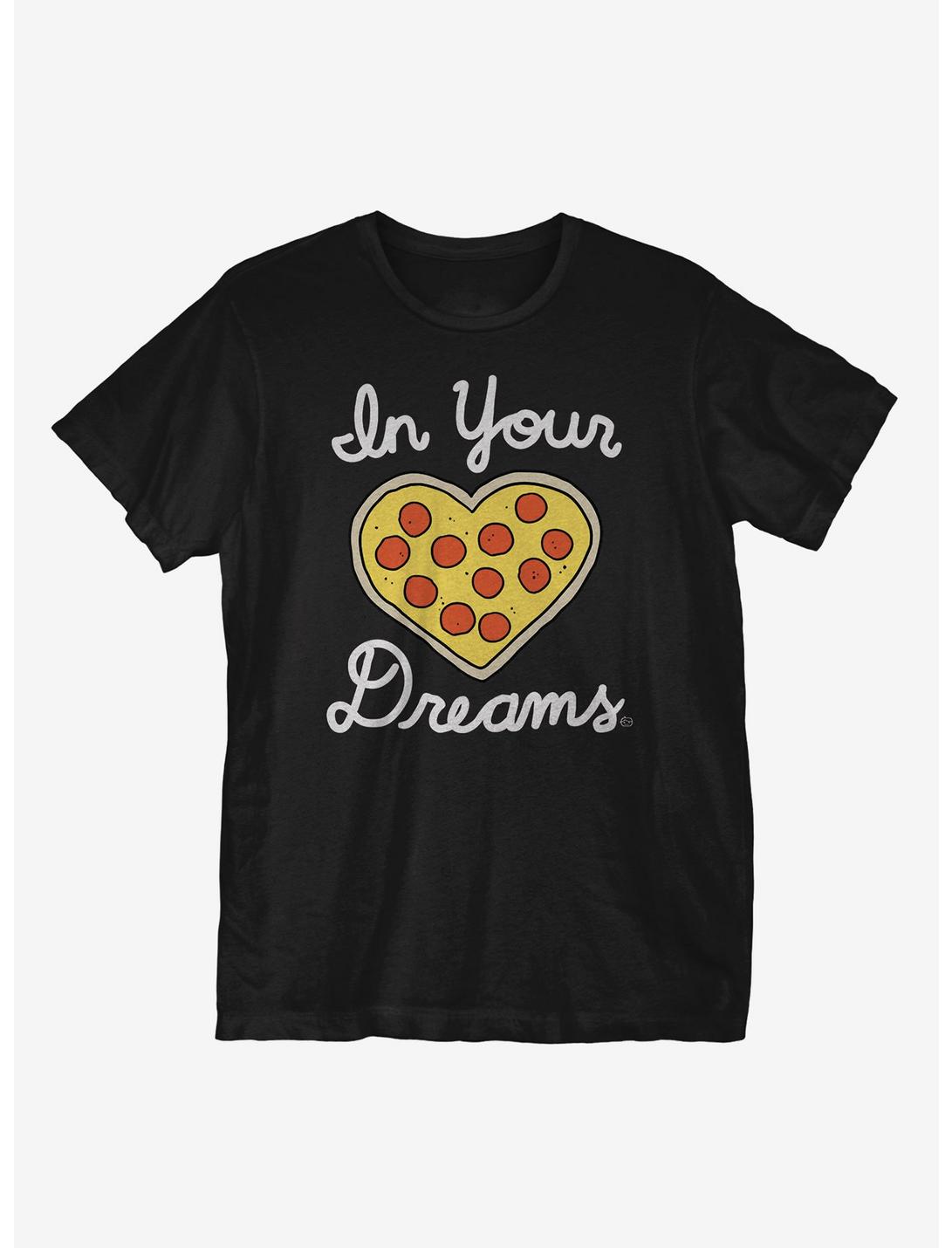 In Your Pizza Dreams T-Shirt , BLACK, hi-res