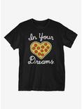 In Your Pizza Dreams T-Shirt , BLACK, hi-res
