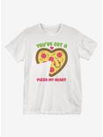 Pizza My Heart T-Shirt, WHITE, hi-res
