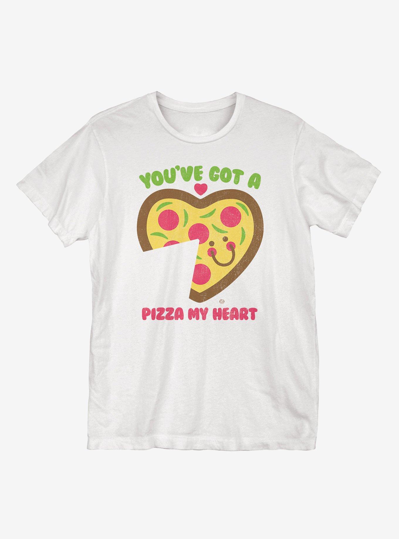 Pizza My Heart T-Shirt, WHITE, hi-res