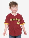 Disney The Lion King Pride Rock Toddler Baseball Jersey - BoxLunch Exclusive, BURGUNDY, hi-res