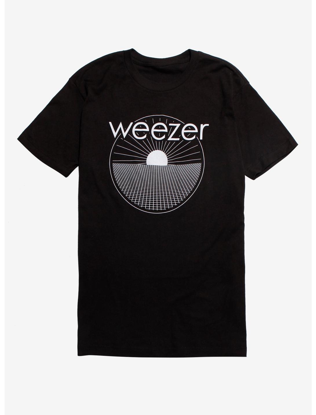 Weezer Sunrise T-Shirt, BLACK, hi-res
