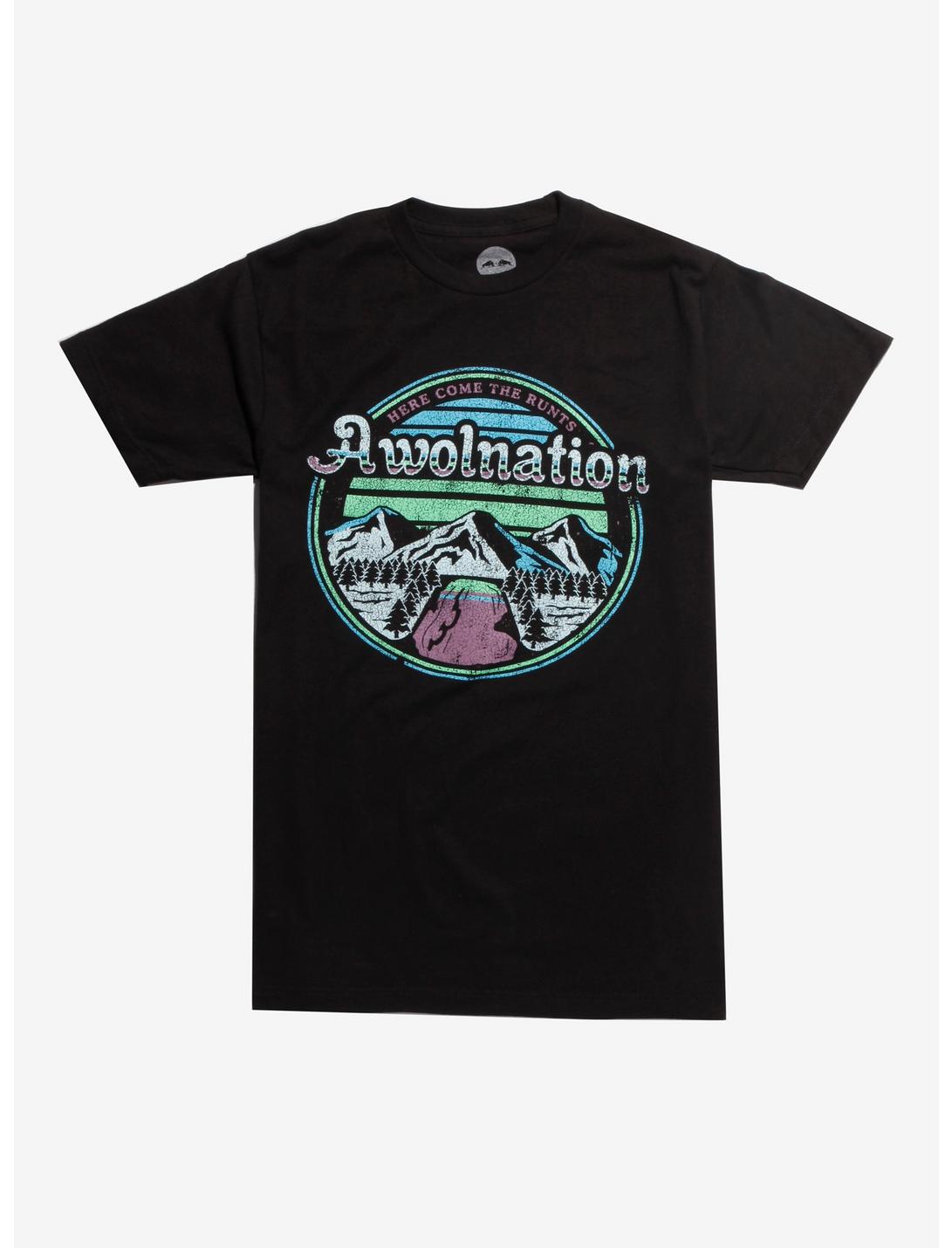 Awolnation Here Comes The Runts T-Shirt, BLACK, hi-res
