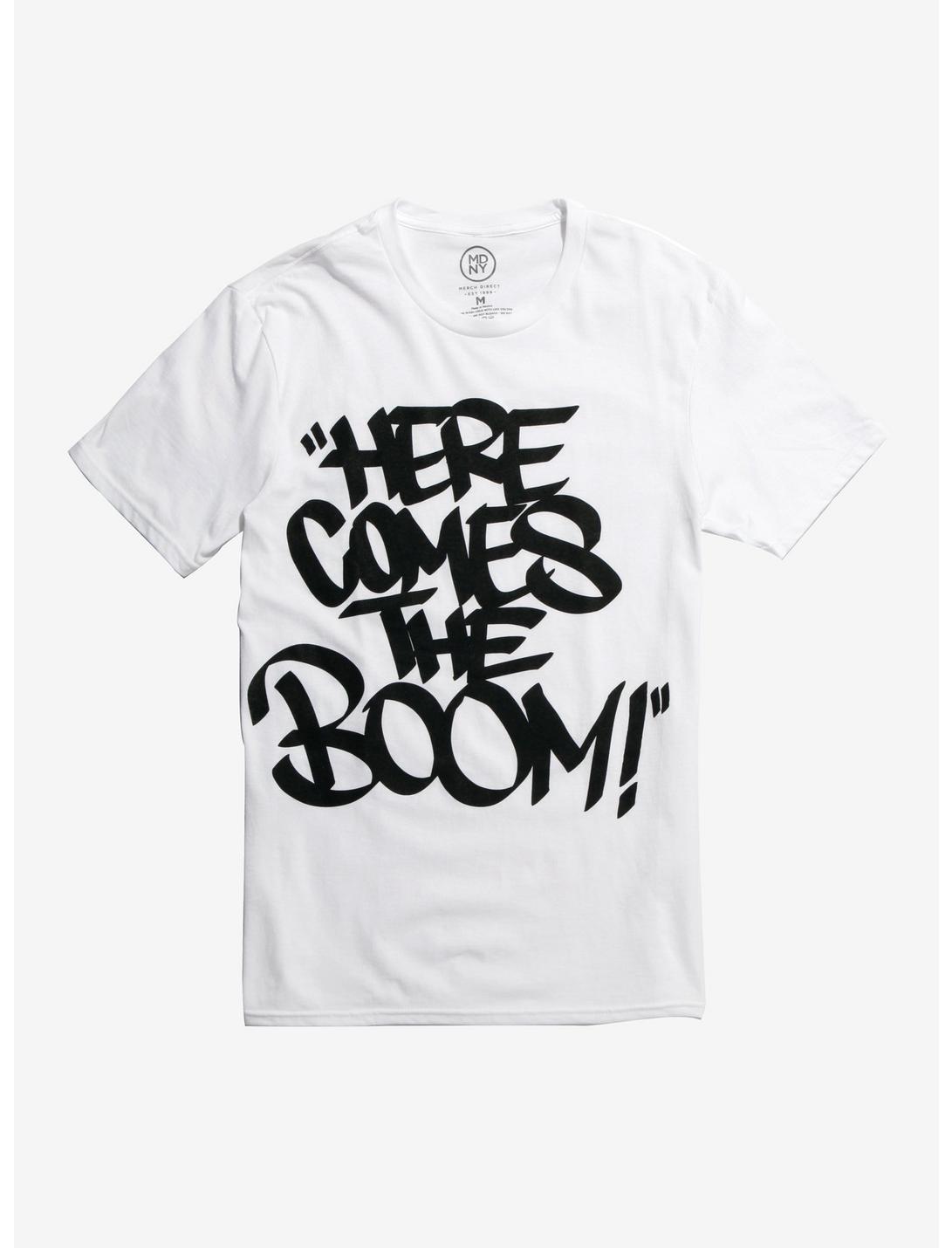 P.O.D. Here Comes The Boom T-Shirt, WHITE, hi-res